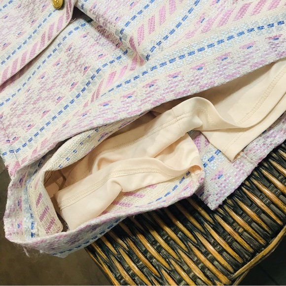 NWT Laundry by Shelli Segal Black Multicolored Tweed Dress Sz 4 - Picture 12 of 12